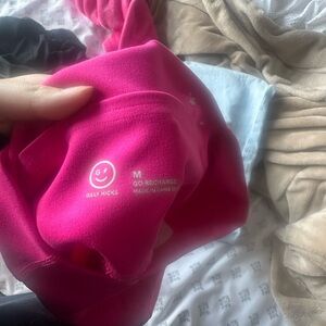 holister hot pink shorts